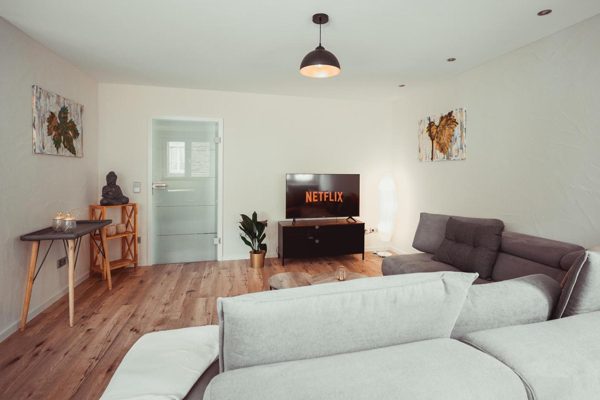 Apartment Geraeumige Mosel-fewo Fuer Ganze Familie - Grosse Dachterrasse - Netflix - Waschmaschine & Trockner